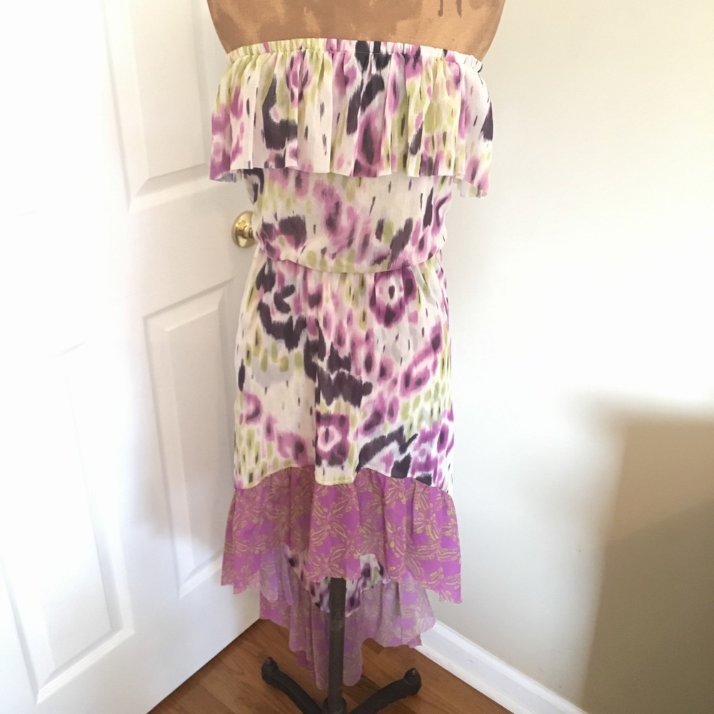 Anthropologie Lilka Strapless Dress